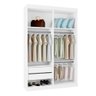 Guarda Roupas Queen Modulado Com 10 Portas Star Branco - 17