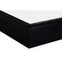 Ver imagem 3 de Cama Box Baú Universal King Suede Black (186x198x35) - Costa Rica