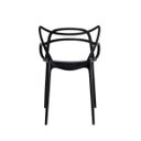 Ver imagem 4 de Kit 02 Cadeiras de Jantar Cozinha Área Externa Allegra Master Preta