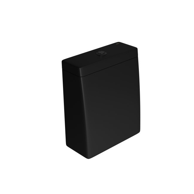 Caixa acoplada com acionamento Duo Deca LK Ébano Fosco/Black Matte - 1