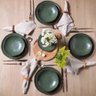 Aparelho de Jantar Porto Brasil Orgânico Arauco 30 Peças Cerâmica Stoneware Verde Mesa Posta - 3