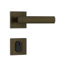 Ver imagem 1 de Fechadura 1601/35 55mm Antique E-coat Roseta Quadrada Stam