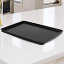 Ver imagem 2 de Kit 24 Bandejas Plásticas Servir Coza 32x23cm Preto Restaurante Casual Escritório Loja