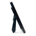 Ver imagem 3 de Relógio de Parede ou Mesa Digital Lcd Calendário Termômetro Madeira Escura Herweg 6438 Único