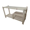 Ver imagem 4 de Sapateira Madeira Lótus 03 Prateleiras Para 12 Calçados Madeicenter