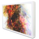 Ver imagem 2 de Quadro Decorativo Caixa Aquarela Mista  Tacolado Moldura Caixa 3cm Madeira sem Vidro 40 X 60cm