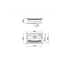 Ver imagem 2 de Tanque Reto de Sobrepor 82x51,5x26 Alto Brilho 47 L Docol