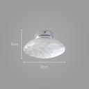 Ver imagem 2 de Plafon Petra Cromado Starlux 17cm LED 2700k ZR102-CH ST2579