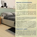 Ver imagem 7 de Cama Casal em MDP 193cm X 144cm Mônaco  
