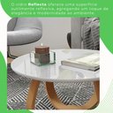 Ver imagem 4 de Mesa de Centro Redonda 100% MDF 50cm Rubi Branco