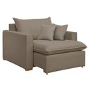 Ver imagem 2 de Poltrona Barcelona Retrátil Veludo/bege Escuro - Celflex