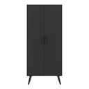 Ver imagem 5 de Armário de Lavanderia Multiuso 2 Portas 68cm Retrô Urban Multimóveis Mp6038 Preto