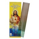Ver imagem 2 de Incenso Vareta Sagrado Coração de Jesus Essência Cravo - Kit 5 Cx