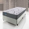 Cama Box Solteiro King Reforçado 96x203x38cm e Colchão Adapto Molas Ensacada B&G - 2