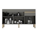 Ver imagem 2 de Balcão para Pia 150 Cm 3 Portas 1 Gaveta sem Tampo Kits Paraná