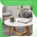 Ver imagem 4 de Mesa de Centro Redonda 100% MDF 50cm Rubi Branco