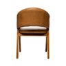 Cadeira Sala de Jantar Premium com Braço Madeira Maciça Movellu Home - 3