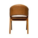 Ver imagem 3 de Cadeira Sala de Jantar Premium com Braço Madeira Maciça Movellu Home