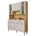 Ver imagem 2 de Kit Cozinha Golden Plus 8 Portas Freijó Soft - Kits Paraná