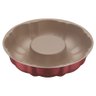 Forma para Bolo Tramontina Vermelha em Alumínio com Revestimento Antiaderente 24 Cm 2 L Tramontina - 1