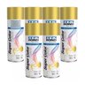 Kit 6 Unidades Tinta Spray Metálico 350ml Tekbond - 1