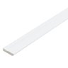 Rodapé de Mdf 7cm X 15mm X 1.85m Revestido Frisado - 2