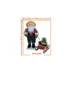 Ver imagem 1 de PAPAI NOEL TRADICIONAL JARDINEIRO COM 50 CM