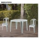 Ver imagem 6 de Cadeira Plástica Resistente Alta Qualidade Reforçada Branca