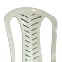 Ver imagem 5 de Cadeira Plástica Resistente Alta Qualidade Reforçada Branca