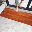 Ver imagem 3 de Passadeira em Manta Vinilico Similar Laminado por Metro Madeira Marrom Claro