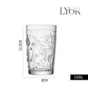 Ver imagem 4 de Copo Cristal Ecolófico New Butterfly Borboleta 330ml Lyor