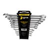 Jogo de Chave Combinada 6-24mm 11 Peças Fertak Fixa e Estrela Manutenção Carro Bike Máquina - 2