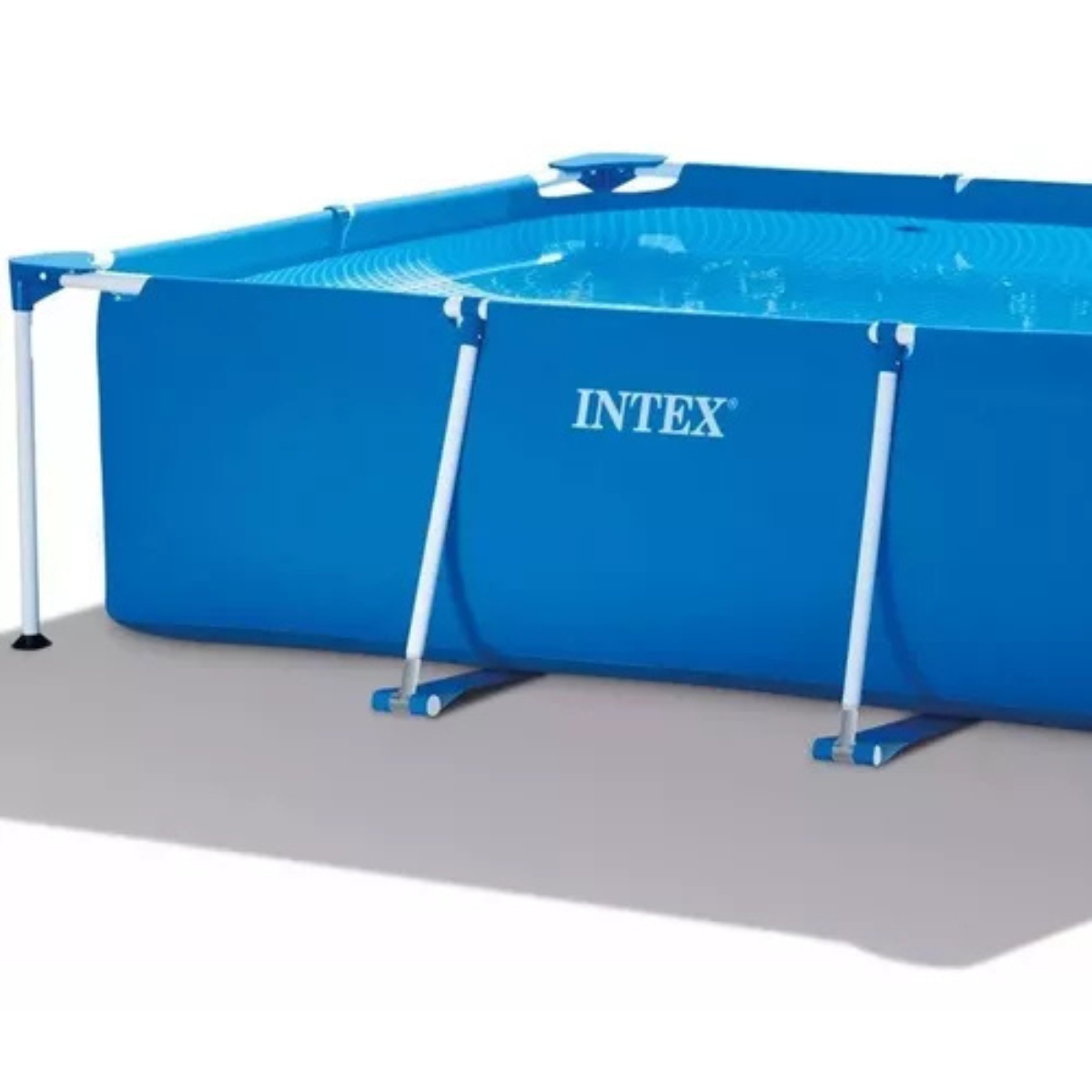 Piscina Retangular de Armação 3.834 L:azul - 7