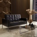 Ver imagem 2 de Sofá para Escritório e Recepção 3 Lugares Corino Isis