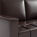 Ver imagem 5 de Sofá para Escritório e Recepção 3 Lugares Corino Atena