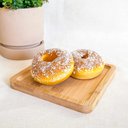 Ver imagem 2 de Kit 6 Bandejas de Bambu Squaze Lyor 17x17cm Pratos Quadrados para Servir Petiscos Mesa Posta