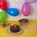 Ver imagem 7 de Kit 6 Bandejas de Bambu Squaze Lyor 17x17cm Pratos Quadrados para Servir Petiscos Mesa Posta