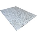 Ver imagem 2 de Tapete de couro branco 2,00x3,00 sem borda peça 3x9cm