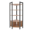 Ver imagem 2 de Estante para Livros Multiuso de Canto Haia com 5 Prateleiras Yescasa