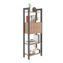 Ver imagem 5 de Estante para Livros 2 Gavetas Em Cima 1,85x0,65m Haia Yescasa 