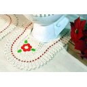 Ver imagem 2 de Jogo de Banheiro em Crochê Rojo Arte & Tear