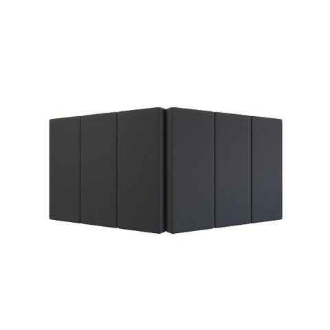 Cabeceira Cama de Casal Queen 1.60 Lisa - Gt Magazine:preto