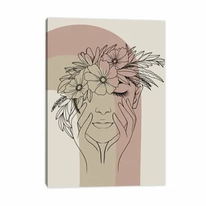 Quadro Decorativo Face Art Tela no Chassi 120x80cm