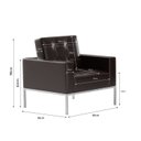 Ver imagem 5 de Sofá para Escritório e Recepção 3 Lugares Corino Isis