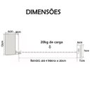 Ver imagem 4 de Varal de Roupa Retratil Extensivo Automatico Parede Muro Lençol Camisa Short Roupa Apartamento Casa 