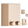 Varal de Roupa Retratil Extensivo Automatico Parede Muro Lençol Camisa Short Roupa Apartamento Casa  - 3