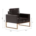 Ver imagem 5 de Sofá para Escritório e Recepção 3 Lugares Corino Atena