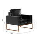 Ver imagem 5 de Sofá para Escritório e Recepção 3 Lugares Corino Atena