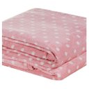 Ver imagem 2 de Manta Flannel Poá Casal Antialérgica Inverno Macio Quente:Rosa