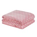 Ver imagem 1 de Manta Flannel Poá Casal Antialérgica Inverno Macio Quente:Rosa